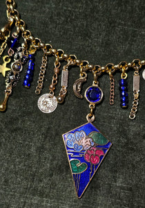 'Water Lily' Treasure Charm Choker