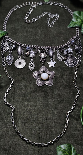 'Iron Knight' Treasure Charm Choker