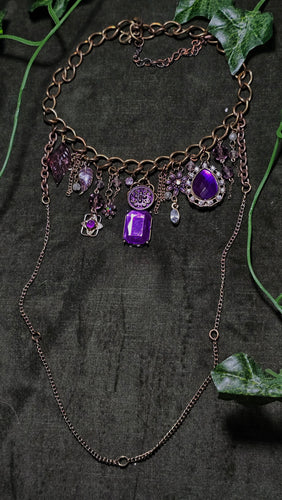 'Whimsigoth' Treasure Charm Choker