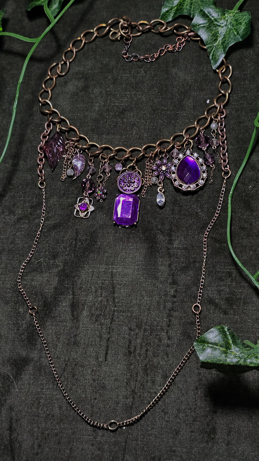 'Whimsigoth' Treasure Charm Choker