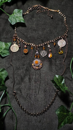 'Lover' Treasure Charm Choker