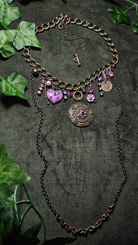 'Whimsy' Treasure Charm Choker