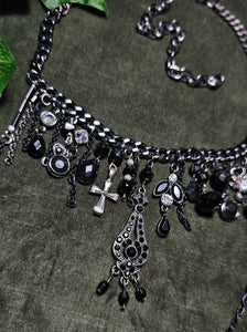 'Gothic' Treasure Charm Choker