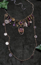 Load image into Gallery viewer, &#39;Amethyst&#39; Treasure Charm Choker