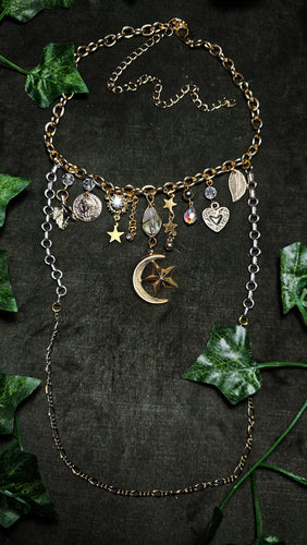 'Moon Magic' Treasure Charm Choker