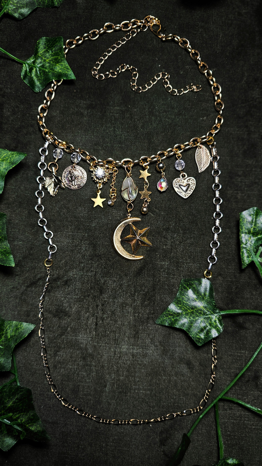'Moon Magic' Treasure Charm Choker