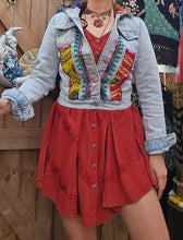 Load image into Gallery viewer, Peace and Love Denim Jacket