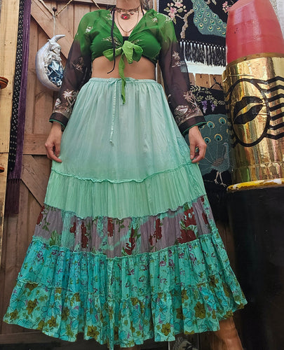 Y2K Whimsy Maxi Skirt