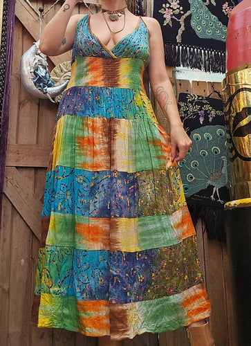 Y2K Tie Dye Whimsy Dress (16-18)