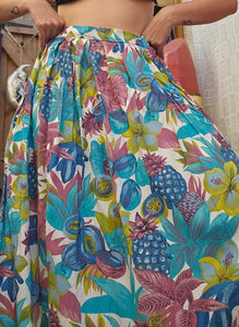 90s Pineapple Print 2 Piece