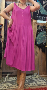 90s Pinafore Dress