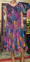 Load image into Gallery viewer, Vintage Asymmetrical Midi Dress