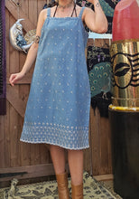 Load image into Gallery viewer, 90s Denim Pinafore Dress