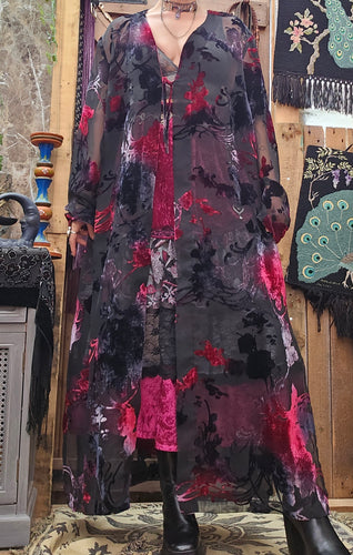 Y2K Whimsigoth Duster