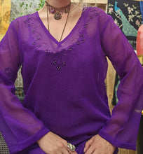 Load image into Gallery viewer, Y2K Sheer Tunic