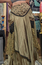 Load image into Gallery viewer, Vintage Asymmetrical Whimsigoth Skirt