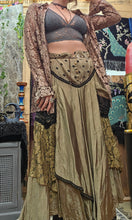 Load image into Gallery viewer, Vintage Asymmetrical Whimsigoth Skirt