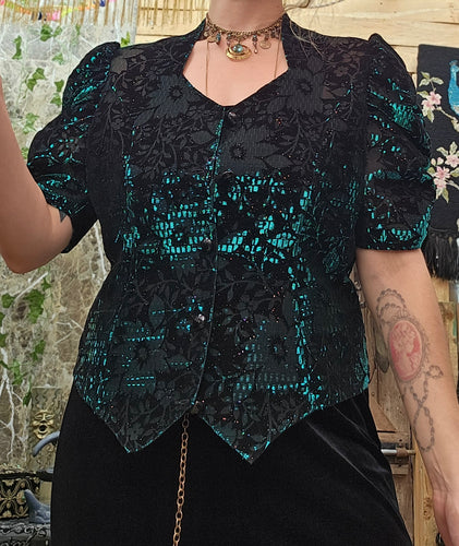 80s Whimsigoth Shacket
