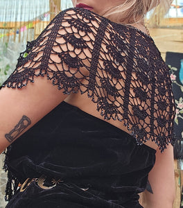 Y2K Crochet Collar