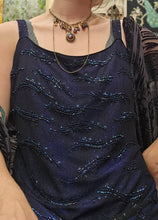 Load image into Gallery viewer, 90s Beaded Whimsigoth Dress