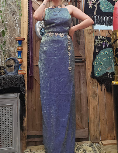 Y2K Iridescent Gown