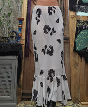 Load image into Gallery viewer, Y2K Monochrome Mermaid Skirt
