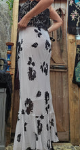 Load image into Gallery viewer, Y2K Monochrome Mermaid Skirt