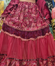 Load image into Gallery viewer, Paisley Whimsigoth Skirt
