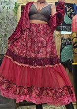 Load image into Gallery viewer, Paisley Whimsigoth Skirt