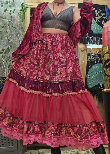 Paisley Whimsigoth Skirt
