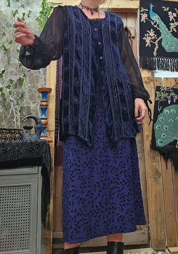 Vintage Whimsigoth Waistcoat