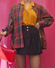 Load image into Gallery viewer, 90s Tartan Blazer