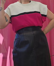 Load image into Gallery viewer, 80s Colour Block Sweater