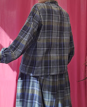 Load image into Gallery viewer, 80s Plaid Twinset
