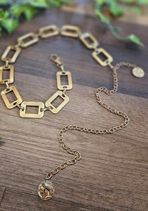 Rectangle Chain Belt