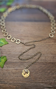 Gold Disc Chain Belt