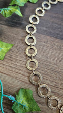 Load image into Gallery viewer, Gold Disc Chain Belt