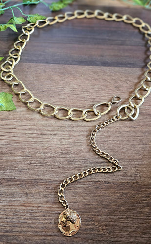 Gold Link Chain Belt