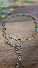 Load image into Gallery viewer, Enamel Butterfly Chain Belt