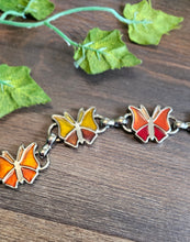 Load image into Gallery viewer, Enamel Butterfly Chain Belt