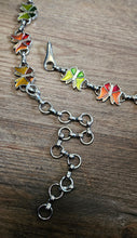 Load image into Gallery viewer, Enamel Butterfly Chain Belt