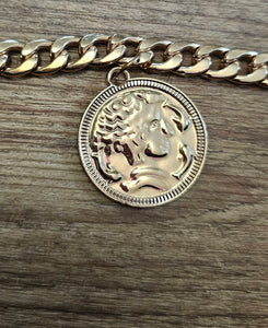Chunky Coin Chain Belt