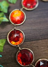 Load image into Gallery viewer, Vintage Chunky Jewel Chain Belt