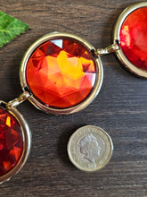 Load image into Gallery viewer, Vintage Chunky Jewel Chain Belt