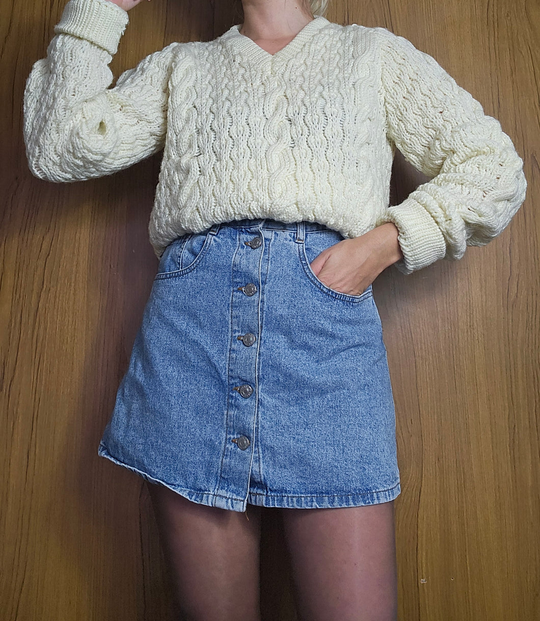 Vintage Chunky Knit Jumper
