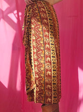 Load image into Gallery viewer, 90s Autumnal Midi Skirt