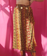 Load image into Gallery viewer, 90s Autumnal Midi Skirt