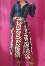 Load image into Gallery viewer, 90s Burgundy Skirt