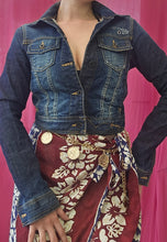 Load image into Gallery viewer, Y2K Branded Denim Bolero