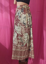 Load image into Gallery viewer, 90s Autumnal Midi Skirt